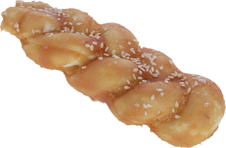 KERBL Hundeleckerli Rinderhaut Zopf